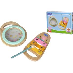 Eichhorn Peppa Pig Holz-Musikset 2-tlg. - Musikspielzeug Eichhorn Peppa Pig Holz-Musikset 2-tlg. - Musikspielzeug