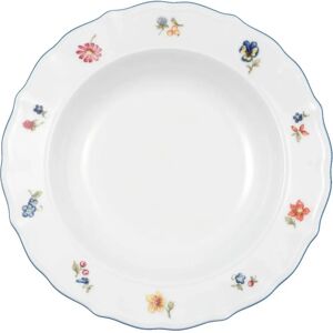 Seltmann Weiden Modèle 34032 Assiette à soupe florale nostalgique - Publicité Seltmann Weiden Modèle 34032 Assiette à soupe florale nostalgique - Publicité