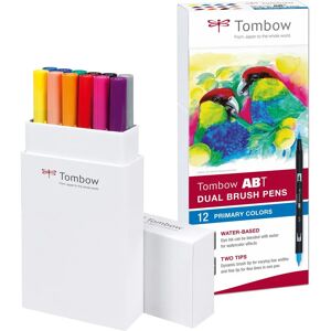 Tombow ABT-12P-1 Multicolour Felt Pen - 12 pcs Tombow ABT-12P-1 Multicolour Felt Pen - 12 pcs