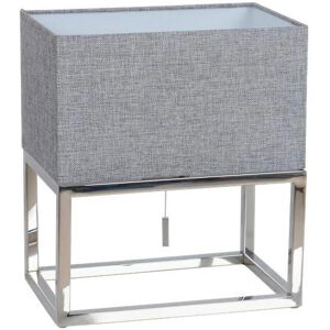 Naeve Alfa Abat-jour gris en tissu - Lampe de table - Publicité Naeve Alfa Abat-jour gris en tissu - Lampe de table - Publicité