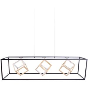 Naeve Tripolis LED Pendant Light - 100cm, Black & Gold Naeve Tripolis LED Pendant Light - 100cm, Black & Gold