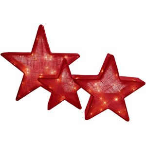 NÄVE LED Stern Set - 48cm, Warmweiß, IP44, Innen/Außen NÄVE LED Stern Set - 48cm, Warmweiß, IP44, Innen/Außen