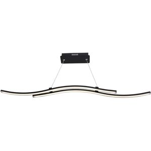 NÄVE Onda Suspension - 2 lampes, 120cm, Noir - Publicité NÄVE Onda Suspension - 2 lampes, 120cm, Noir - Publicité