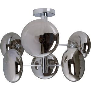 NÄVE Orion Deckenleuchte - 6-flammig, Silber, Ø 53cm - Deckenlampe NÄVE Orion Deckenleuchte - 6-flammig, Silber, Ø 53cm - Deckenlampe