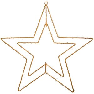 NÄVE Goldstern Weihnachtsdeko - 40cm, IP44 NÄVE Goldstern Weihnachtsdeko - 40cm, IP44
