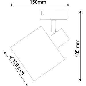 NÄVE Maron Deckenstrahler - Innenmetall Textil Beige NÄVE Maron Deckenstrahler - Innenmetall Textil Beige