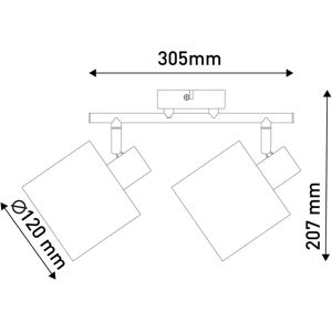 NÄVE Maron Beiges Ceiling Wall Light - Ceiling and Wall Light NÄVE Maron Beiges Ceiling Wall Light - Ceiling and Wall Light