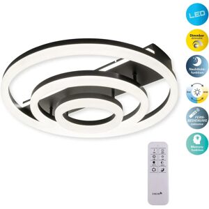 NÄVE CIRCULO LED Deckenleuchte - Dimmbar, 60cm, schwarz NÄVE CIRCULO LED Deckenleuchte - Dimmbar, 60cm, schwarz
