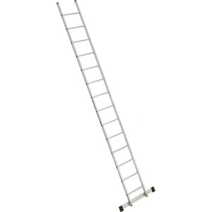 Scara îngustă euroline - Scară de mână - 14 trepte - Lățime 410mm - Aluminiu Scara îngustă euroline - Scară de mână - 14 trepte - Lățime 410mm - Aluminiu