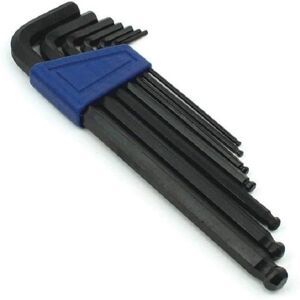 Brüder Mannesmann M 299 - Hex Key Set with Ball End - 7 Pieces Brüder Mannesmann M 299 - Hex Key Set with Ball End - 7 Pieces