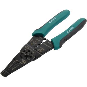 Brüder Mannesmann M10875 - Pinza spelafili e pinza per schiacciare - Attrezzi Brüder Mannesmann M10875 - Pinza spelafili e pinza per schiacciare - Attrezzi