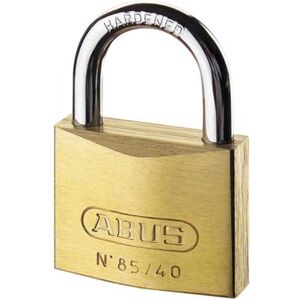 ABUS Brass Padlock Keyed Alike 85/50mm - Steel Shackle - Security Level 7 ABUS Brass Padlock Keyed Alike 85/50mm - Steel Shackle - Security Level 7