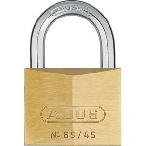 Cadenas en laiton ABUS Modèle 6545 45mm - Niveau de sécurité 5 - Publicité Cadenas en laiton ABUS Modèle 6545 45mm - Niveau de sécurité 5 - Publicité
