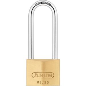 ABUS Brass Padlock - 80mm Long Shackle, Model ABU6550LS ABUS Brass Padlock - 80mm Long Shackle, Model ABU6550LS