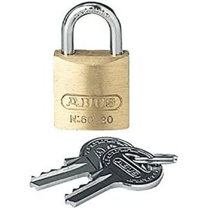 ABUS 20027 Cadenas en laiton - Résistant aux intempéries, Anse en acier inoxydable - 2 clés - Niveau de sécurité 5 ABUS 20027 Cadenas en laiton - Résistant aux intempéries, Anse en acier inoxydable - 2 clés - Niveau de sécurité 5