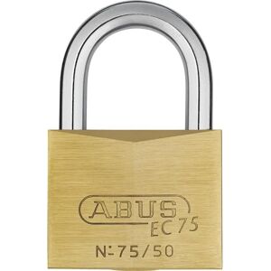 ABUS 75/50 Brass Padlock - Padlock Type 75/50 Brass ABUS 75/50 Brass Padlock - Padlock Type 75/50 Brass