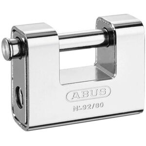 ABUS KA8511 92/65mm Brass Monoblock Shutter Padlock - Padlock ABUS KA8511 92/65mm Brass Monoblock Shutter Padlock - Padlock