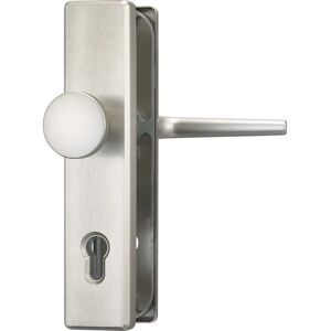 ABUS Door Handle Set - Stainless Steel, Model HLS214 F9 EK - Security ABUS Door Handle Set - Stainless Steel, Model HLS214 F9 EK - Security