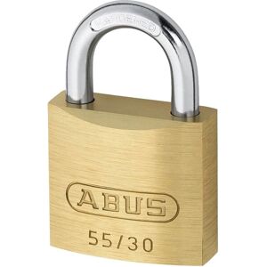 ABUS Brass Padlock 55/30mm Model ABU5530C - Security Level 3 ABUS Brass Padlock 55/30mm Model ABU5530C - Security Level 3