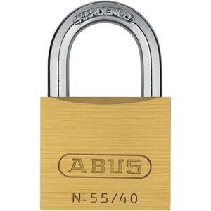 ABUS Brass Padlock 55/40mm Model ABU5540C Security Level 4 ABUS Brass Padlock 55/40mm Model ABU5540C Security Level 4