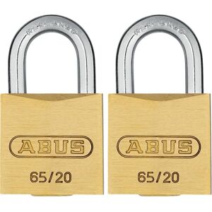 ABUS Brass Padlock 65/20 Twins Set - Padlock ABUS Brass Padlock 65/20 Twins Set - Padlock
