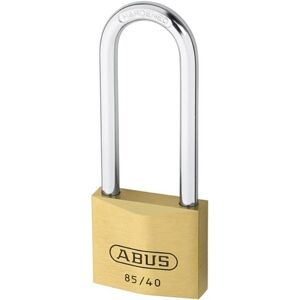 ABUS Brass Padlock - 85/40mm Model with Long Shackle - Security Level 6 ABUS Brass Padlock - 85/40mm Model with Long Shackle - Security Level 6