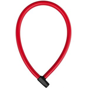 ABUS Steel Cable Lock 4408K - 65cm, Red, Level 2 Security ABUS Steel Cable Lock 4408K - 65cm, Red, Level 2 Security