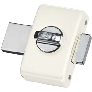 Serrure de porte ABUS C83 - Blanc - Cylindre double ou bouton poussoir - Publicité Serrure de porte ABUS C83 - Blanc - Cylindre double ou bouton poussoir - Publicité