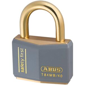 ABUS T84MB/40mm Grey Rustproof Padlock - Security Level 4 ABUS T84MB/40mm Grey Rustproof Padlock - Security Level 4