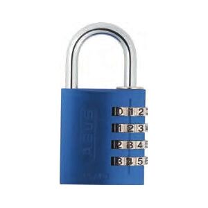 ABUS 466144 Blue Aluminium Combination Lock - Padlock ABUS 466144 Blue Aluminium Combination Lock - Padlock