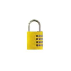 ABUS 488092 Gele aluminium 40mm combinatieslot - Middelmatige beveiliging ABUS 488092 Gele aluminium 40mm combinatieslot - Middelmatige beveiliging