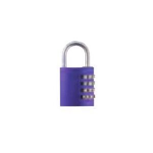 ABUS 488115 Violet Aluminum Padlock - 4 Digit Combo - Medium Security ABUS 488115 Violet Aluminum Padlock - 4 Digit Combo - Medium Security