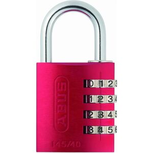 ABUS 145/40 Red Aluminium Combination Padlock - Padlock ABUS 145/40 Red Aluminium Combination Padlock - Padlock