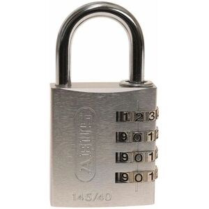 ABUS 145/40 Aluminium Padlock - Silver - 40mm - Medium Security ABUS 145/40 Aluminium Padlock - Silver - 40mm - Medium Security