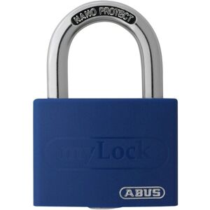 ABUS T65AL/40mm Blue Aluminium Padlock - Keyed Alike ABUS T65AL/40mm Blue Aluminium Padlock - Keyed Alike