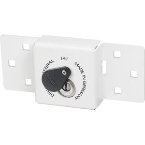 ABUS White Van Lock with 70mm Diskus Padlock - Van Lock ABUS White Van Lock with 70mm Diskus Padlock - Van Lock