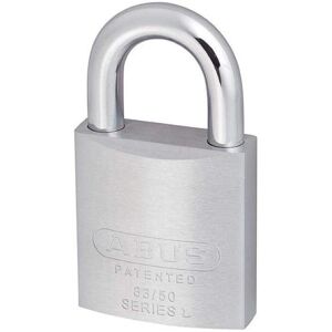 ABUS Chrome Brass Padlock 83/50mm - Model 8350 - Secure Lock ABUS Chrome Brass Padlock 83/50mm - Model 8350 - Secure Lock