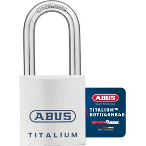 Abus Titalium Padlock 80mm Nano Protect - Locking Security Abus Titalium Padlock 80mm Nano Protect - Locking Security