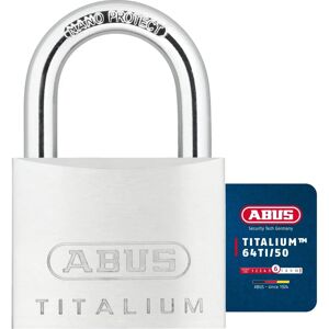 ABUS 64TI/50mm TITALIUM Padlock - Security Level 5 ABUS 64TI/50mm TITALIUM Padlock - Security Level 5