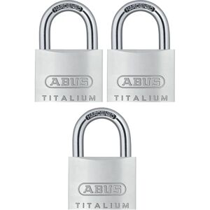 ABUS Silver Titalium Padlock - Level 3 - 40mm ABUS Silver Titalium Padlock - Level 3 - 40mm