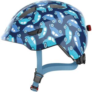 ABUS Smiley 3.0 LED Children's Helmet - Deep Fit, Blue, Size M ABUS Smiley 3.0 LED Children's Helmet - Deep Fit, Blue, Size M