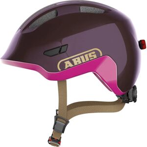 ABUS Smiley 3.0 ACE LED - Kids Bicycle Helmet with Light for Safety: Whether in a trailer, on the parent's bike seat or on their tricycle, the Smiley 3.0 ACE LED is always a safe companion. The helmet for babies from 1 year offers good all-around protection. The deep fit and front edge protect the child's head. Adjustable with the Zoom Ace Kids system. ABUS Smiley 3.0 ACE LED - Kids Bicycle Helmet with Light for Safety: Whether in a trailer, on the parent's bike seat or on their tricycle, the Smiley 3.0 ACE LED is always a safe companion. The helmet for babies from 1 year offers good all-around protection. The deep fit and front edge protect the child's head. Adjustable with the Zoom Ace Kids system.