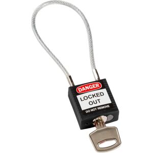 Brady Lock Reinforced Plastic with Fiberglass - Supports 1 Lock - 4.7mm Shackle Brady Lock Reinforced Plastic with Fiberglass - Supports 1 Lock - 4.7mm Shackle