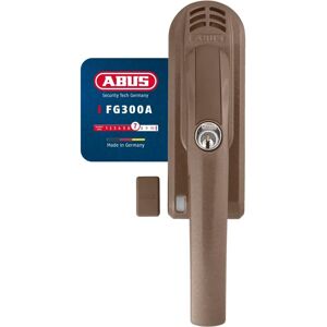 ABUS FG300A-AL0145 - Maniglia finestra con allarme, marrone ABUS FG300A-AL0145 - Maniglia finestra con allarme, marrone