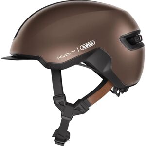 ABUS HUD-Y Bike Helmet - Metallic Copper - Adjustable Fit - Safety ABUS HUD-Y Bike Helmet - Metallic Copper - Adjustable Fit - Safety