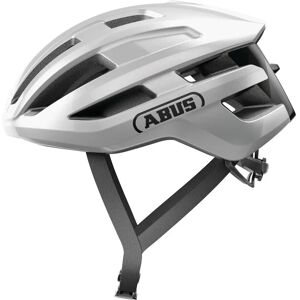 ABUS PowerDome Bike Helmet - Silver, Size M - Lightweight & Adjustable ABUS PowerDome Bike Helmet - Silver, Size M - Lightweight & Adjustable