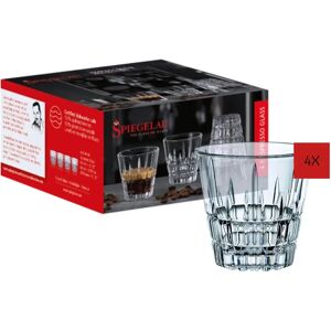 Ensemble de 4 verres à espresso Spiegelau - Transparent - Publicité Ensemble de 4 verres à espresso Spiegelau - Transparent - Publicité