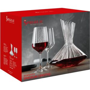 Marca Modello - Set decantatore vino e bicchieri - Elegante e moderno Marca Modello - Set decantatore vino e bicchieri - Elegante e moderno