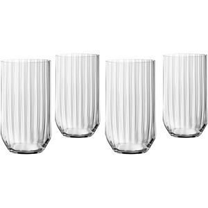 Spiegelau Longdrink Linear 4-pack - Transparent - Drink Glasses & Shot Glasses Spiegelau Longdrink Linear 4-pack - Transparent - Drink Glasses & Shot Glasses