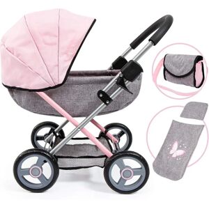 Bayer Cosy Doll Pram - Doll Pram, Blanket, Pillow, Large Wheels Bayer Cosy Doll Pram - Doll Pram, Blanket, Pillow, Large Wheels